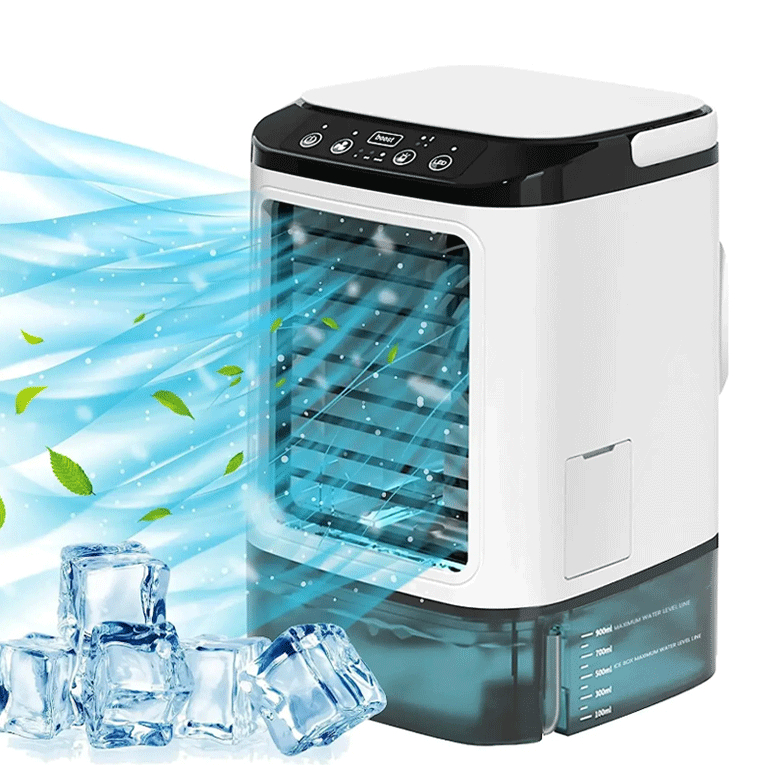 Portable Mini Air Cooler with Humidifier USB Cooling Fan for Home, Office & Bedroom