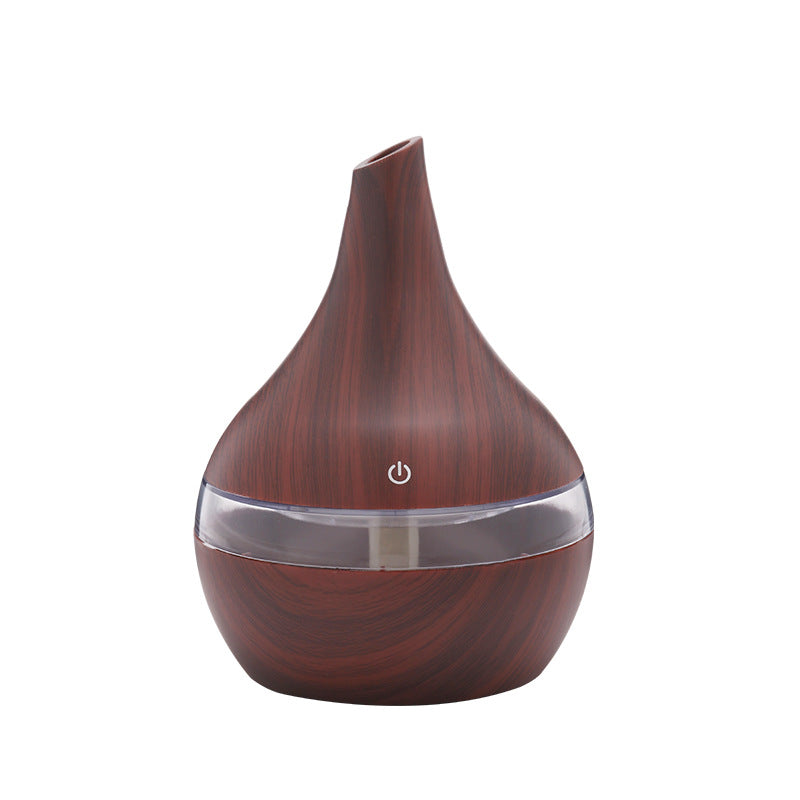 Wood Grain Aroma Diffuser & Cool Mist Humidifier USB Essential Oil Diffuser for Home, Office & Bedroom