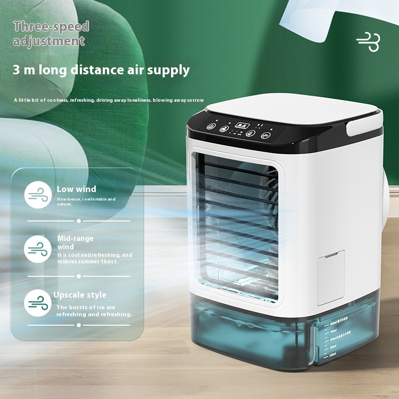 Portable Mini Air Cooler with Humidifier USB Cooling Fan for Home, Office & Bedroom